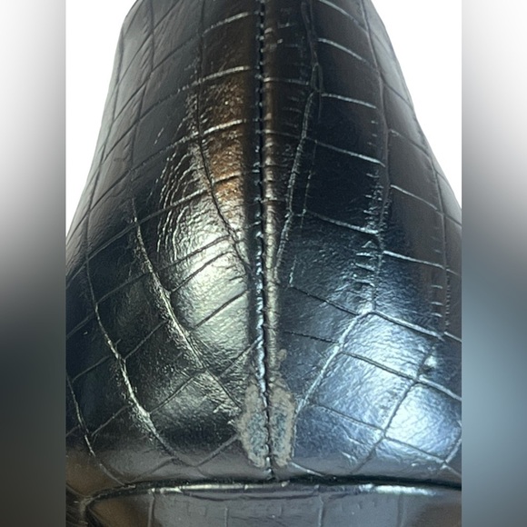 Shoe Dazzle Women's Pump Size 8 Black Heels - Picture 6 of 9